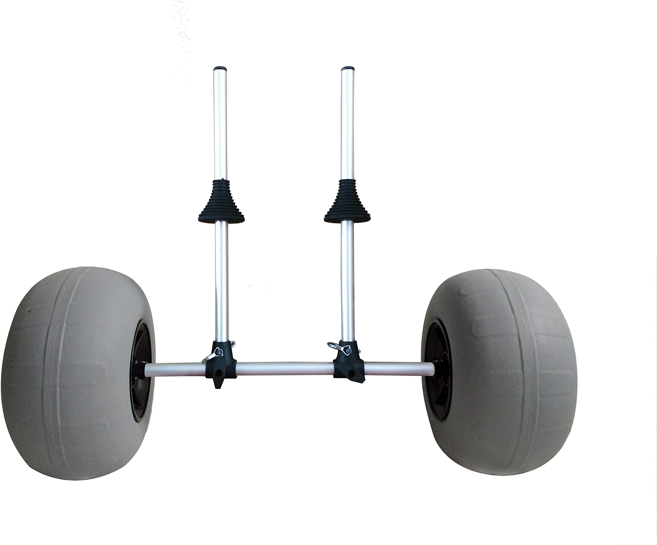 Kayak Scupper Beach Cart/Dolly with Inflatable Wheels