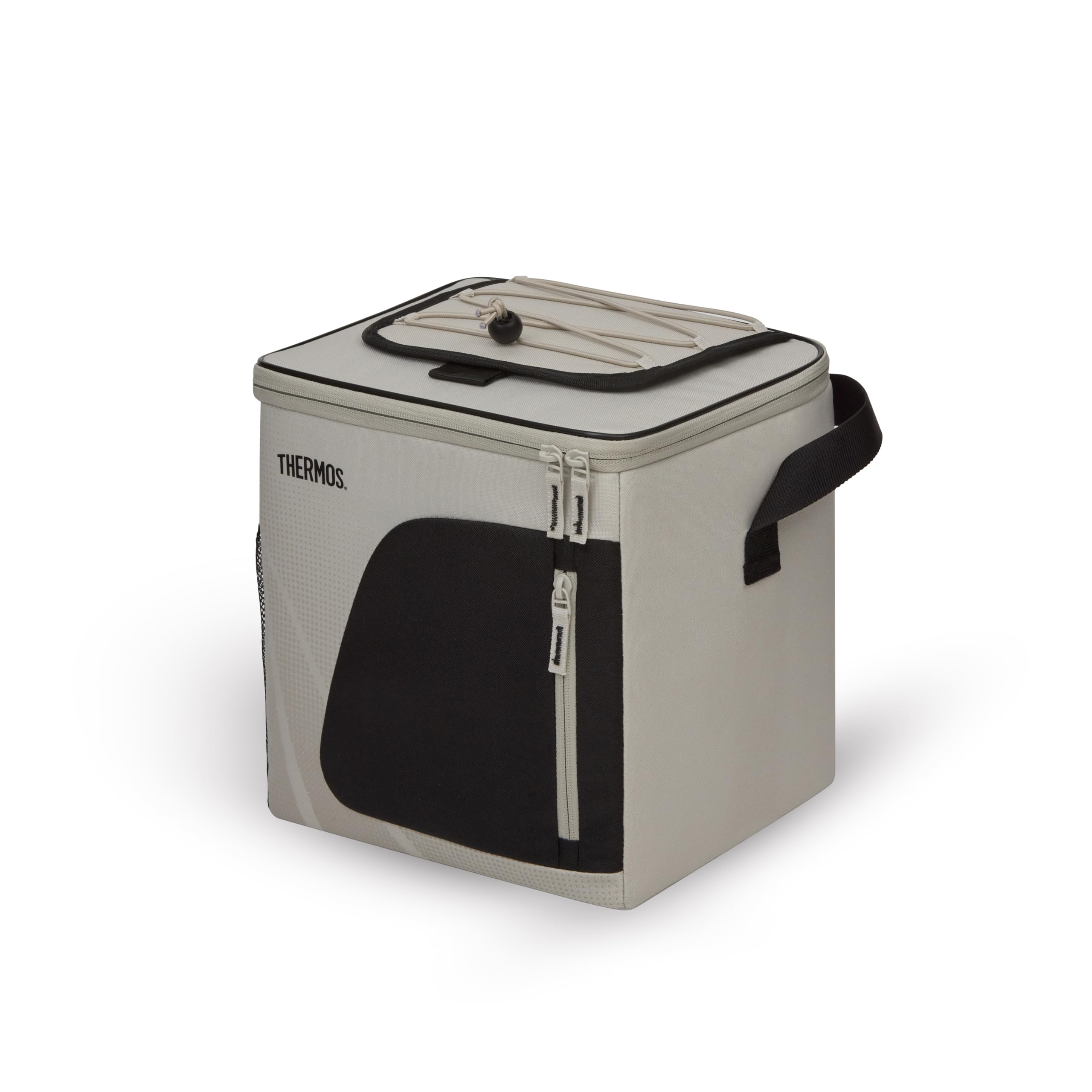Thermos Radiance - Borsa termica da 17 l, per uso familiare, in arenaria, grande, per picnic e picnic, fodera resistente agli alimenti, isolamento Isotec che mantiene il cibo freddo per 5 ore