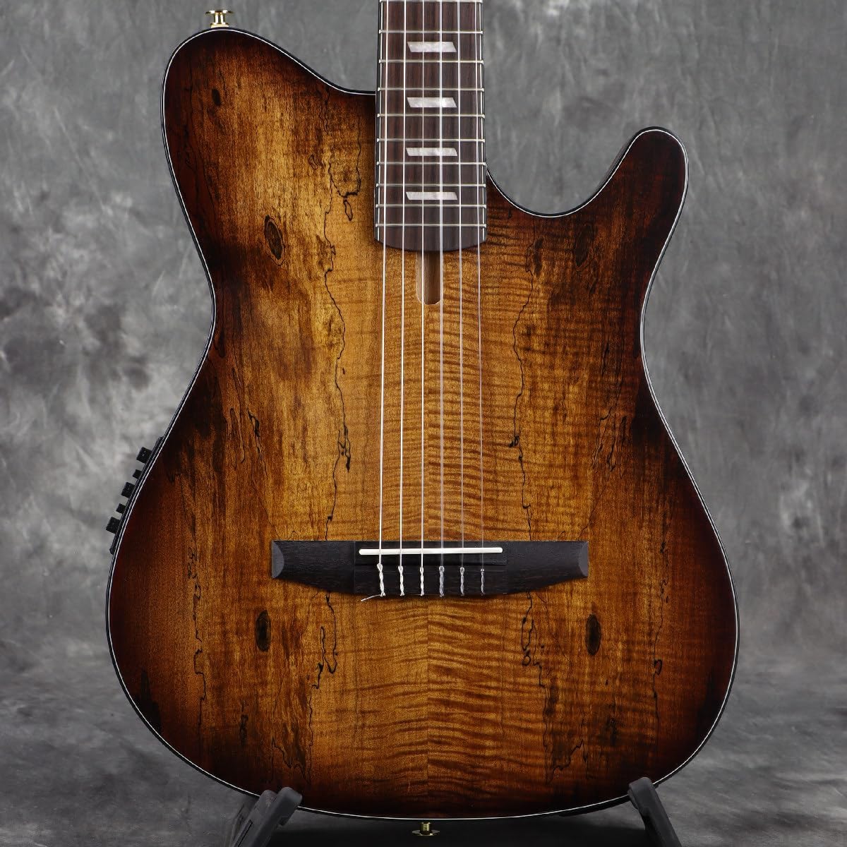 Ibanez FRH20 Thinline Nylon-string Acoustic-electric Guitar - Satin Natural