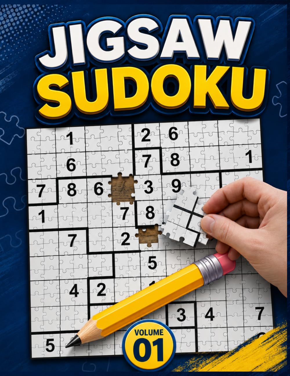 jigsaw sudoku volume 01: 300 Irregular Sudoku Puzzles with Solutions