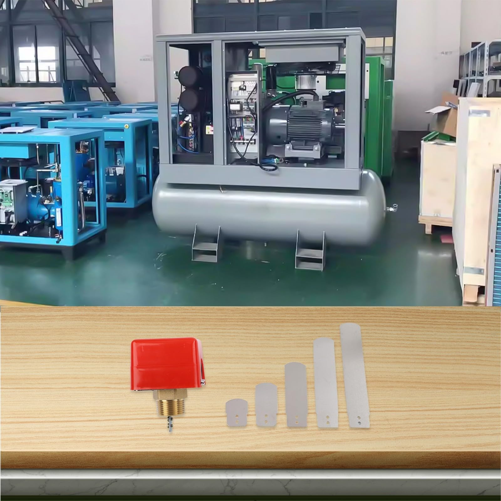 G12 G34 G1 Automatico Ferro Paddle Acqua Flusso Interruttore Controller per Rilevamento e Controllo Liquidi (HFS-25)