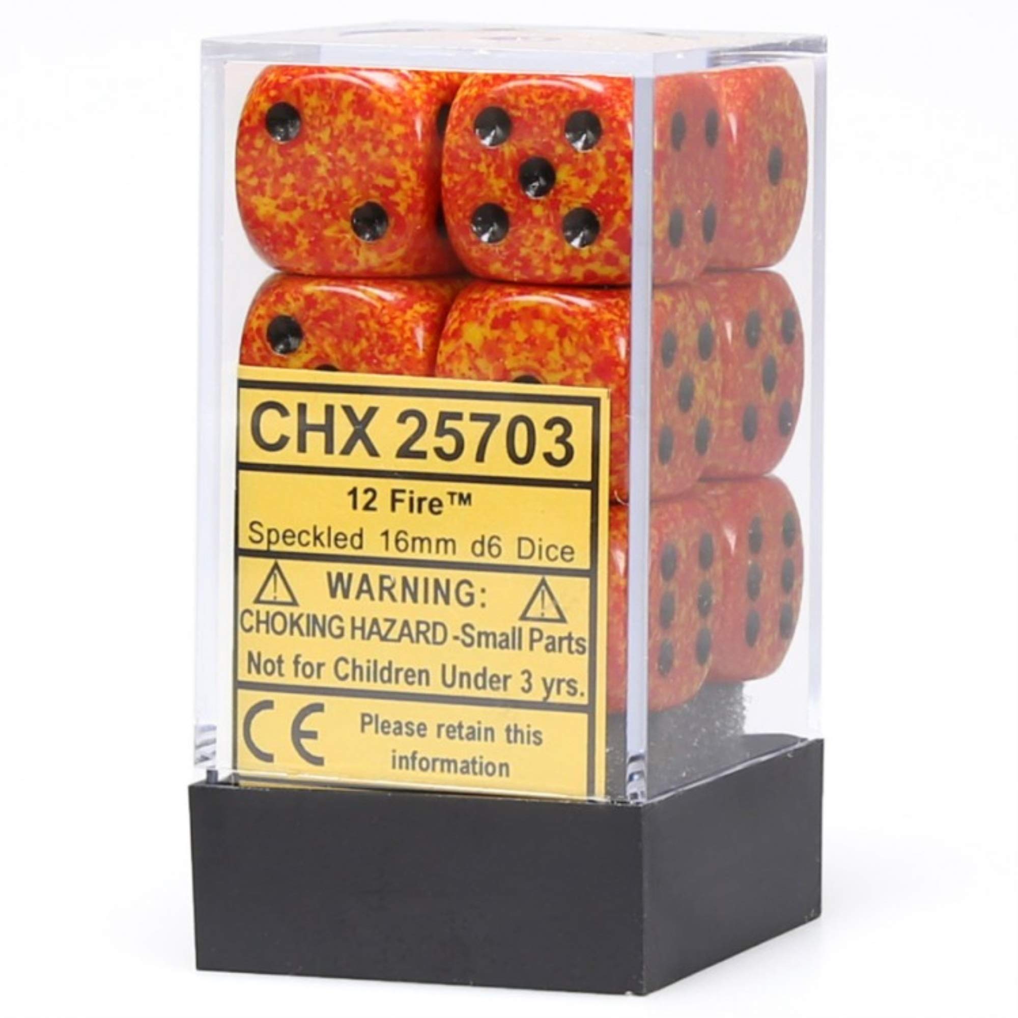 Chessex 25703 Accessories, Orange, Red