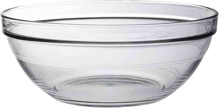 Duralex 2029af06 Lily Clear Glass Salad Bowl 26 cm