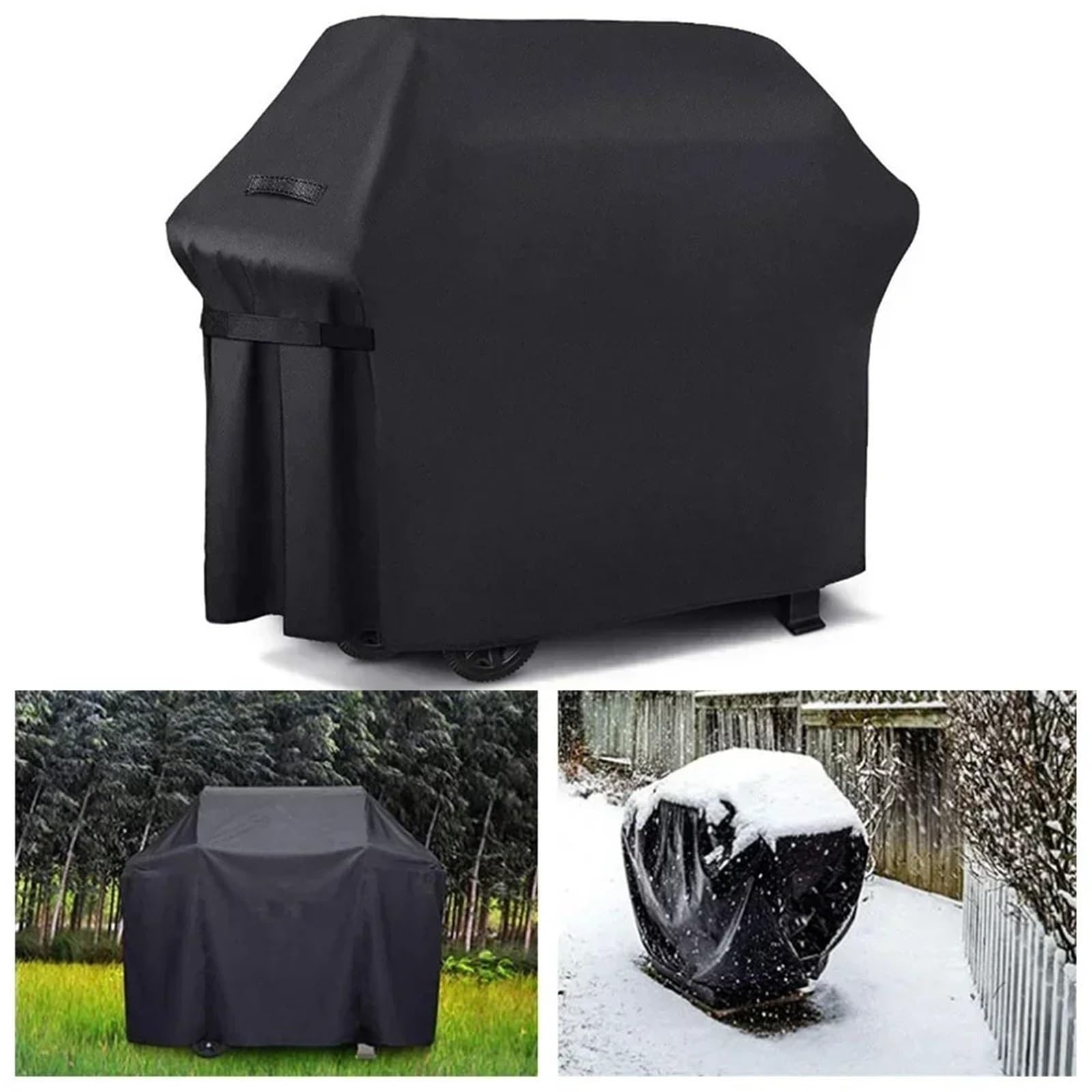 Funda Barbacoa Cubierta Impermeable for Parrilla de Barbacoa, Tela Oxford 420D, Lona for camión, 145x61x117cm, Accesorios for Herramientas de Barbacoa al Aire Libre
