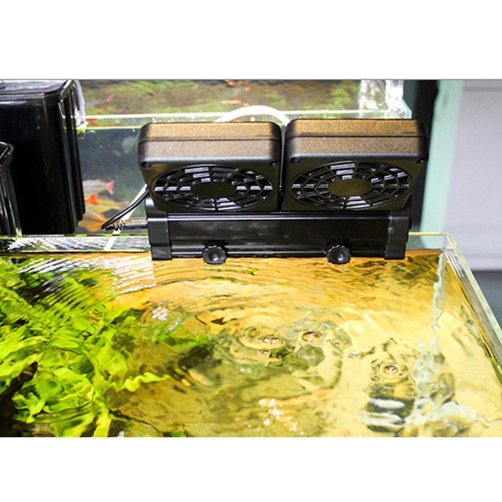 Prise EU 12V Aquarium Ventilateur de Refroidissement/Ventilateur à Pince Refroidisseur Semi-conducteur