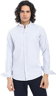 Andora Mens Oxford Candy Stripes Pattern Western (pack of 1)