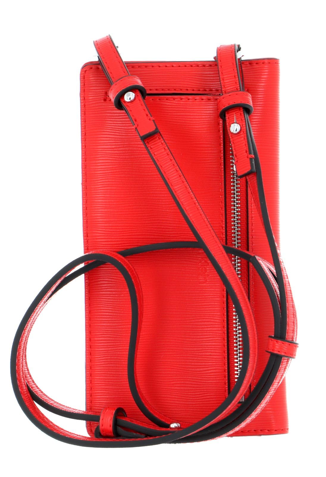 Calvin Klein borsa a tracolla portafoglio Phone Pouch XBody Vibrant Coral rosso
