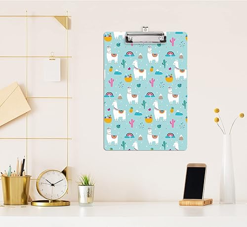 Miniatura 4 de Hongri - Portapapeles de madera, diseño moderno, tamaño carta, para estudiantes, adultos y niños, personalizado, tamaño A4 de 9 x 12.5 pulgadas, con