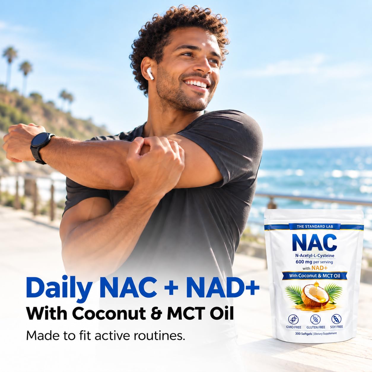 The Standard Lab NAC 600mg Daily Complex, 300 Softgels — Amazon image 5