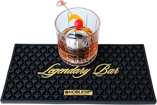 Miniatura 9 de NobleSip Tapete de bar legendario. Perfecto para bares comerciales y domésticos, proporcionando una superficie elegante y duradera para tu estación