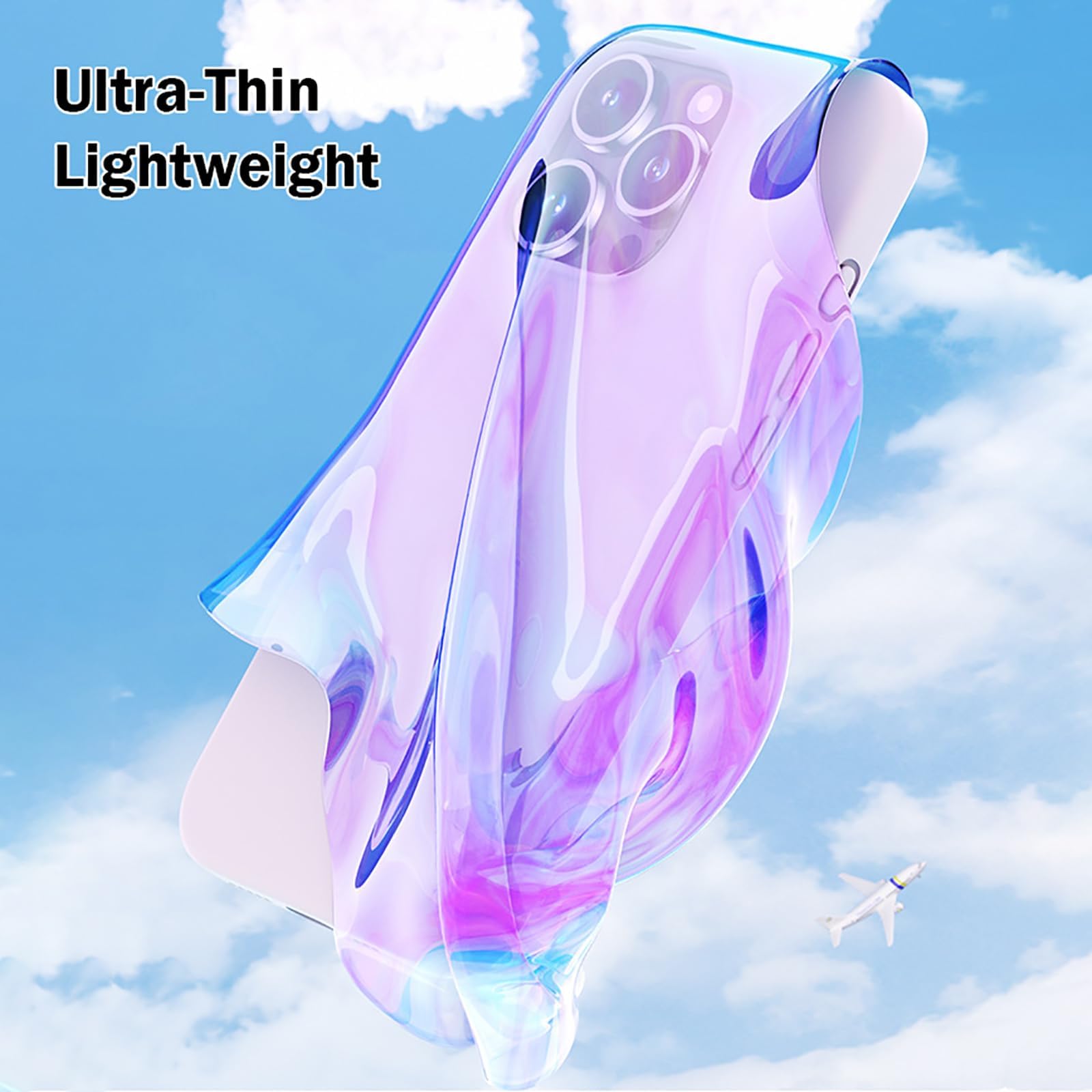 Funda Magnética para iPhone 15/15 Pro/15 Pro MAX, Ultrafina, Ligera, Tacto Agradable A La Piel, Silicona Líquida Genuina, A Prueba De Golpes,15pro MAX,White