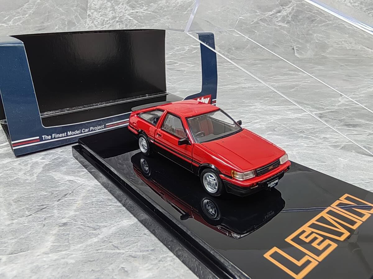 Hobby Japan 1/64 AE86 Levinミニカー セット Hobby Japan HJ641035CRK Toyota COROLLA LEVIN AE86 2 DOOR Carbon