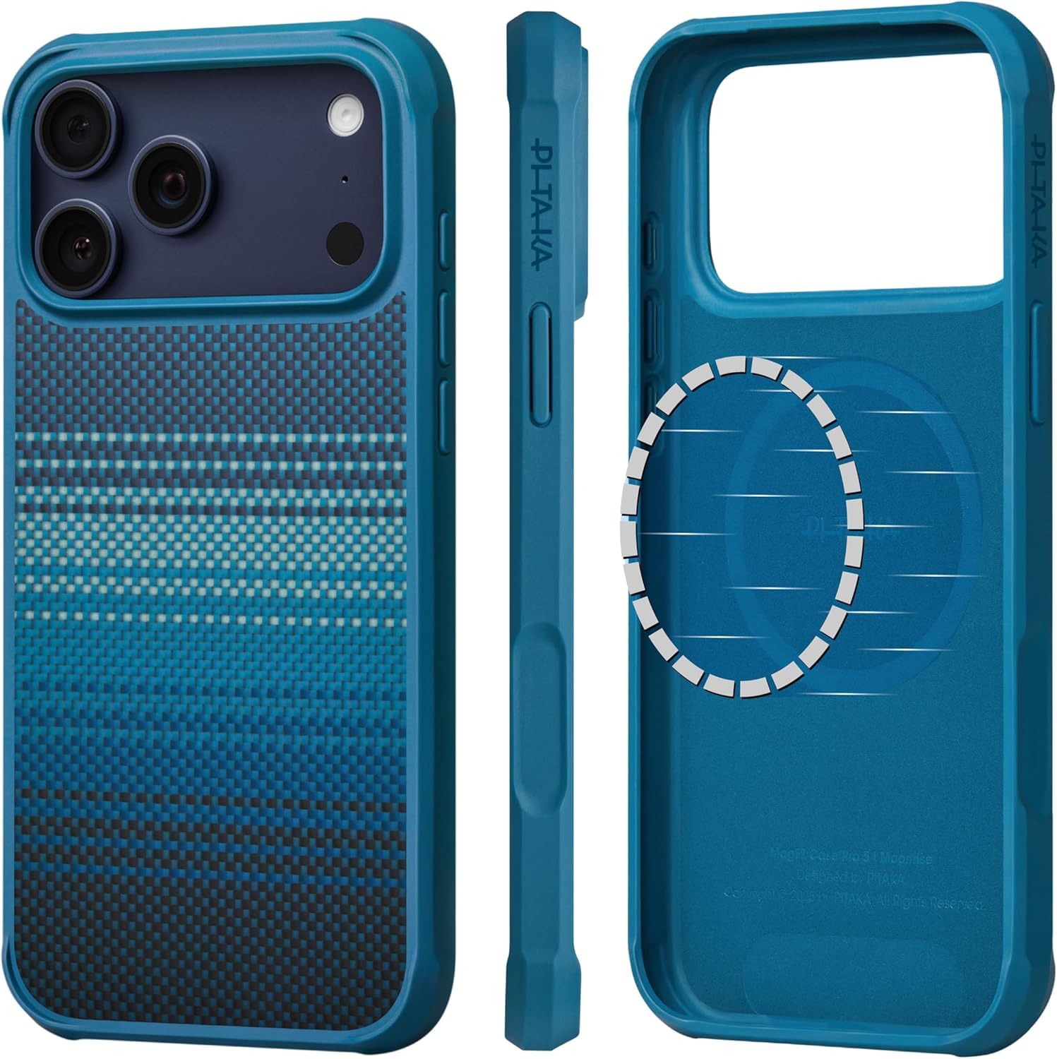 PITAKA Pro Guard Aramid Fiber Woven Case for iPhone 17 Pro Max