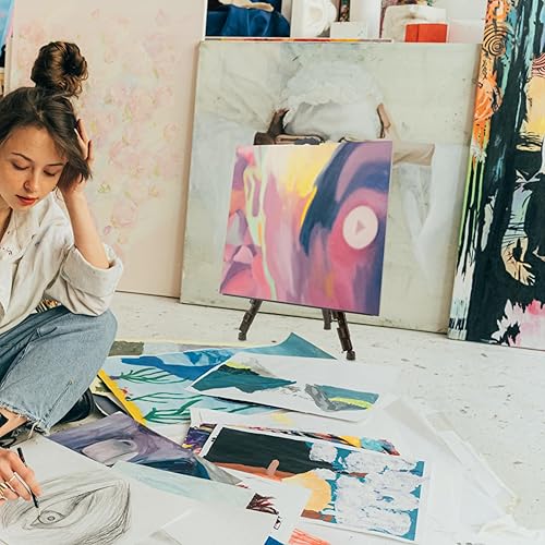 Miniatura 3 de HUAZI Art Easel Stand for Painting Display Standing Artist Drawing Easel for Canvas with Carry Bag Portable for Adult Kids Height Up to 66-Inch for