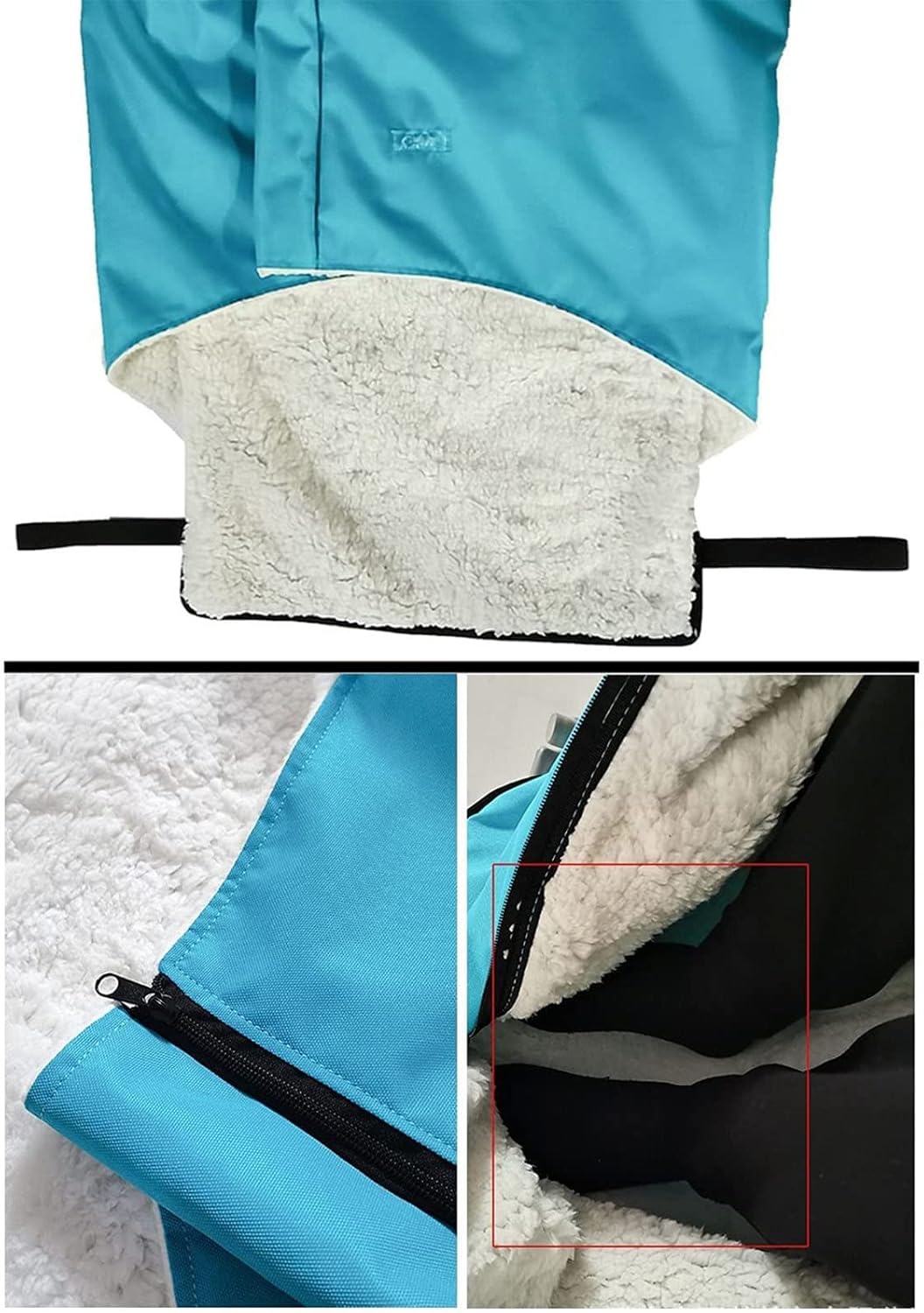 PRWERIF Wheelchair Blanket, Waterproof Fleece Lined Wheelchair Cozy Cover, Lap Blanket, Wheelchair Pouch Universal Fit for Manual and Powered Wheelchairs : Health & Household