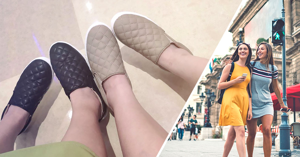 STQ Loafers for Women Memory Foam Slip On Sneakers Comfort Fall Shoes - Image 8