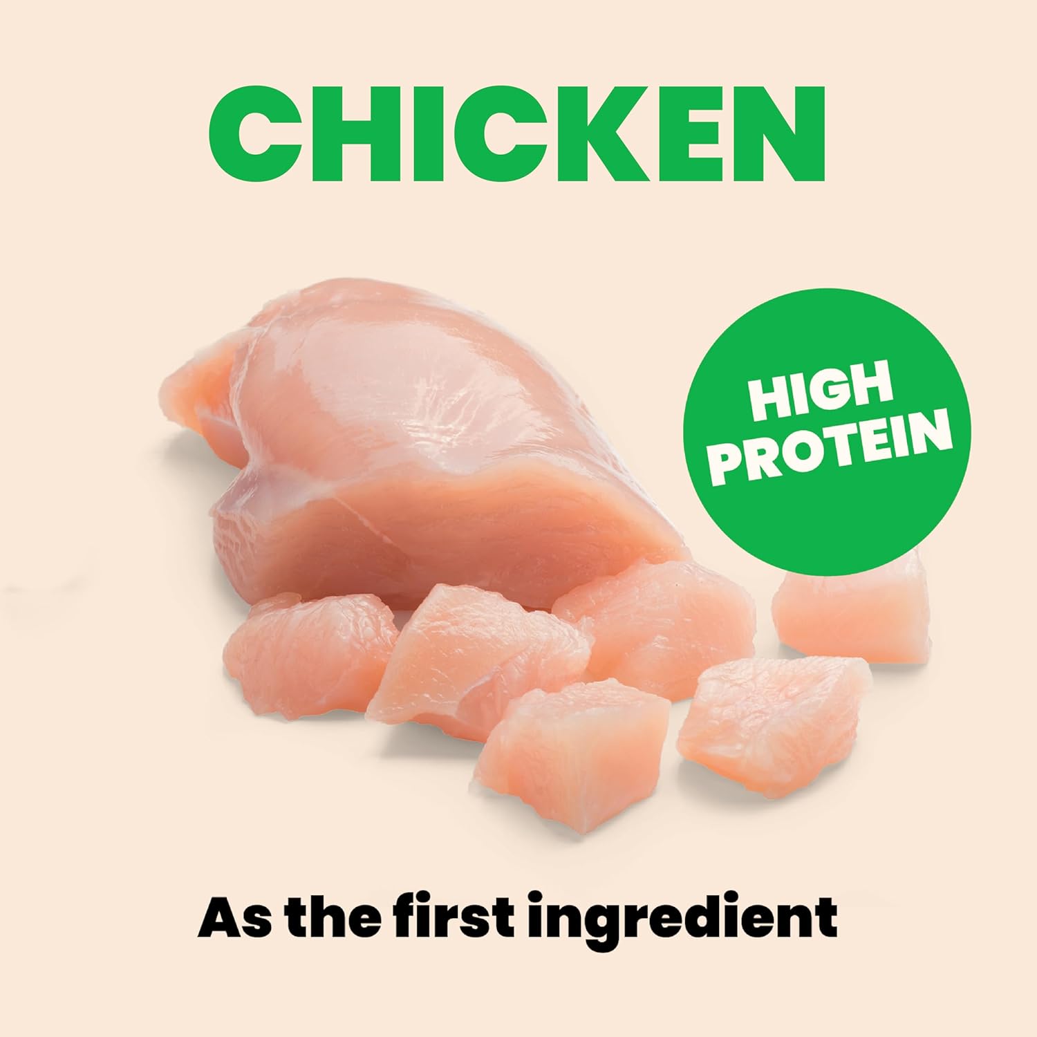 almo nature HQS Natural - Mousse - Wet Cat Food Pate Chicken and Pumpkin, 2.47 oz (Pack of 24)