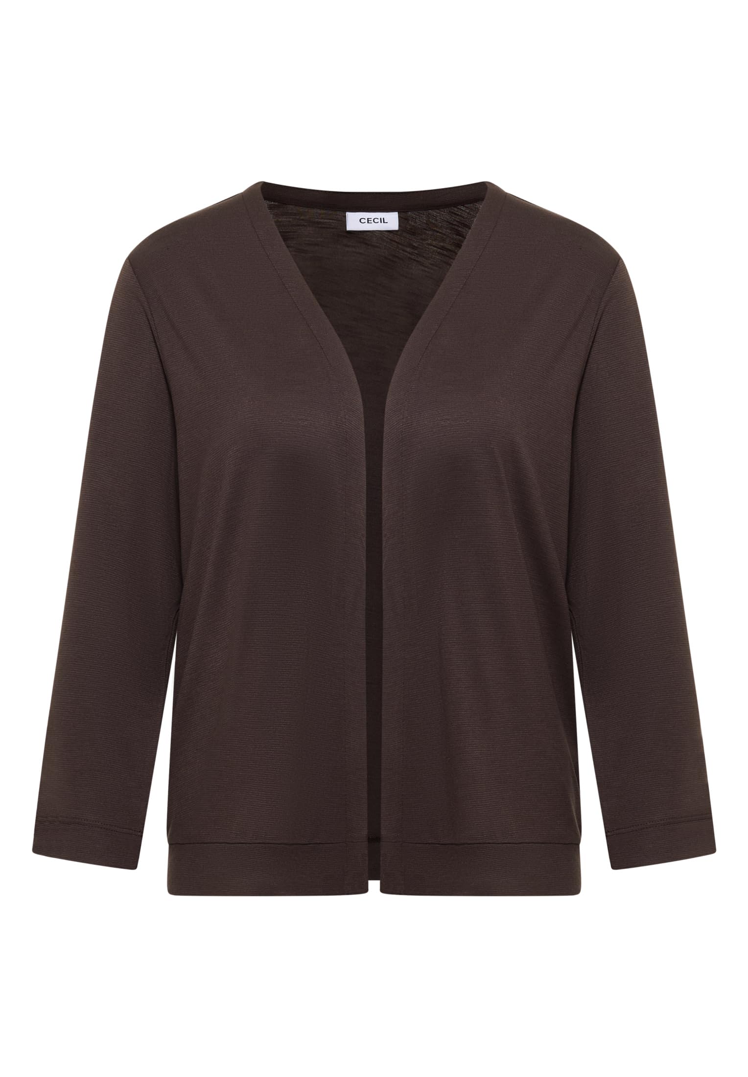 Cecil 3230393 Giacca Aperta in Tinta Unita con Maniche a 3/4 Donna (Pacco da 1)