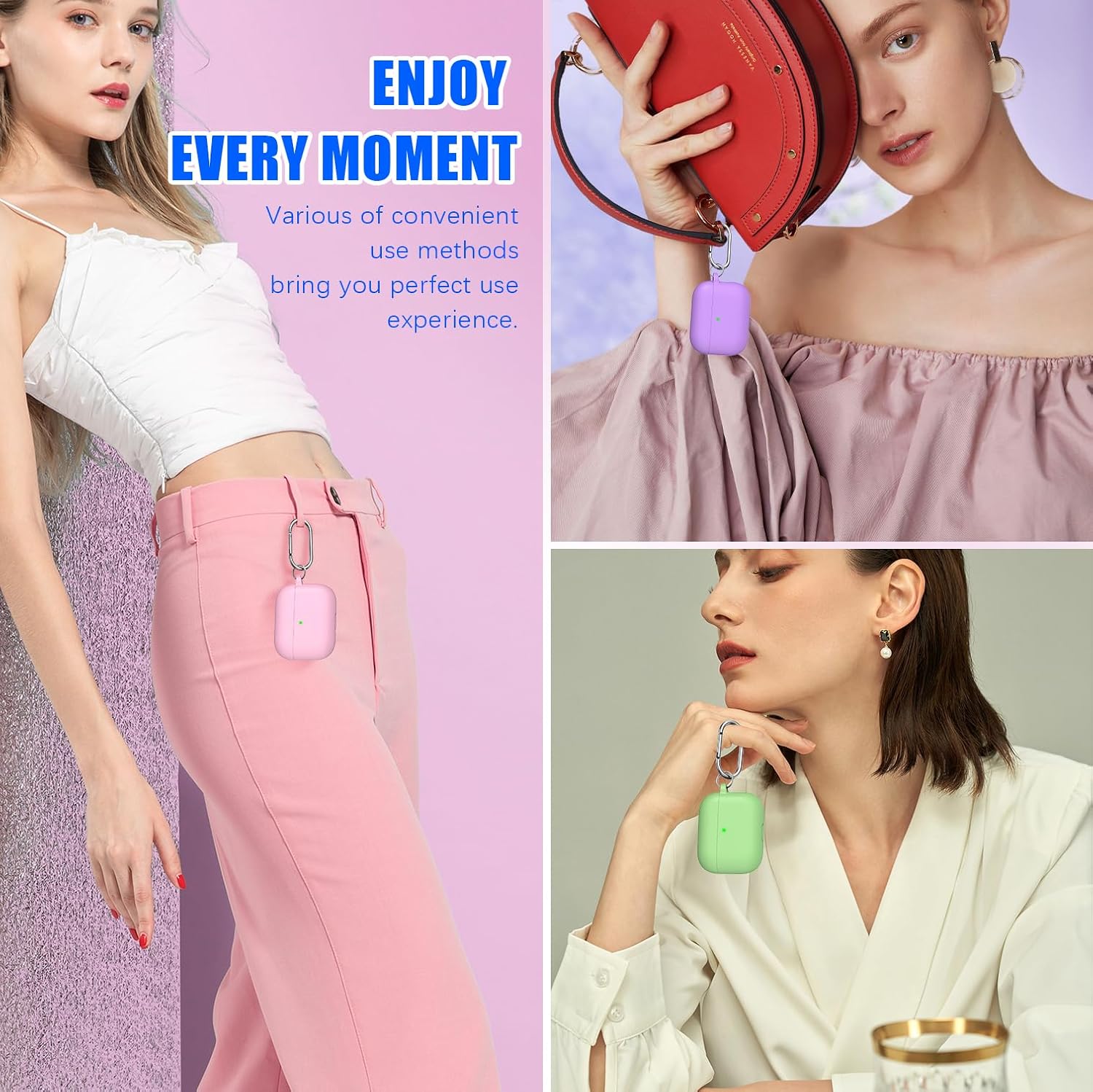 Pink AirPods Pro 3 Case - Military Shockproof LED 7 714fXGQvMFL. AC SL1500