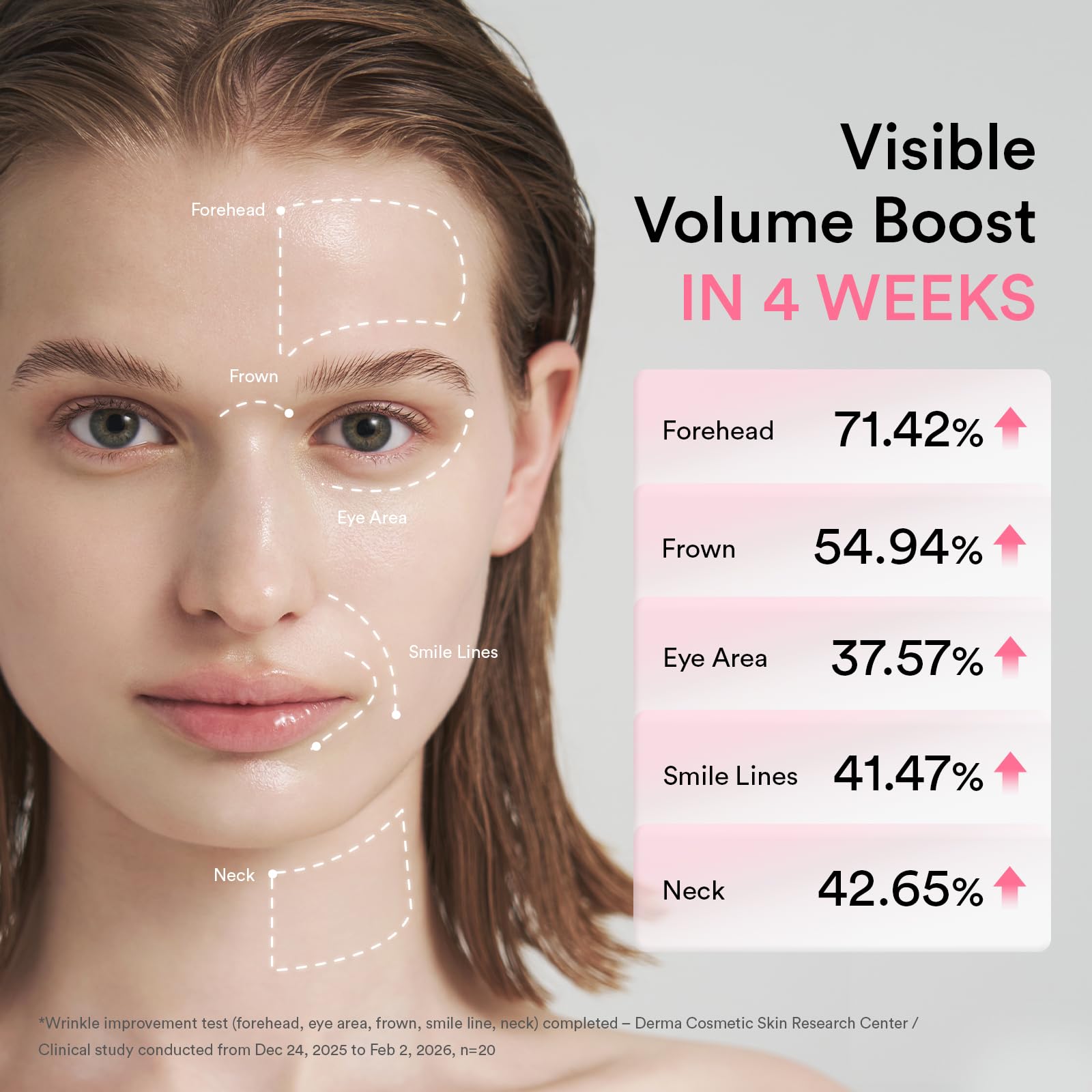 Abib PDRN Volume Fill-it Booster Cream 2,5 Tube | auffüllendes Gesichtsvolumen mit Retinalpeptiden PDRN 15.000 ppm | Für Stirn, lächelnde Linien und Nackenfalten | Straffende Anti-Aging |