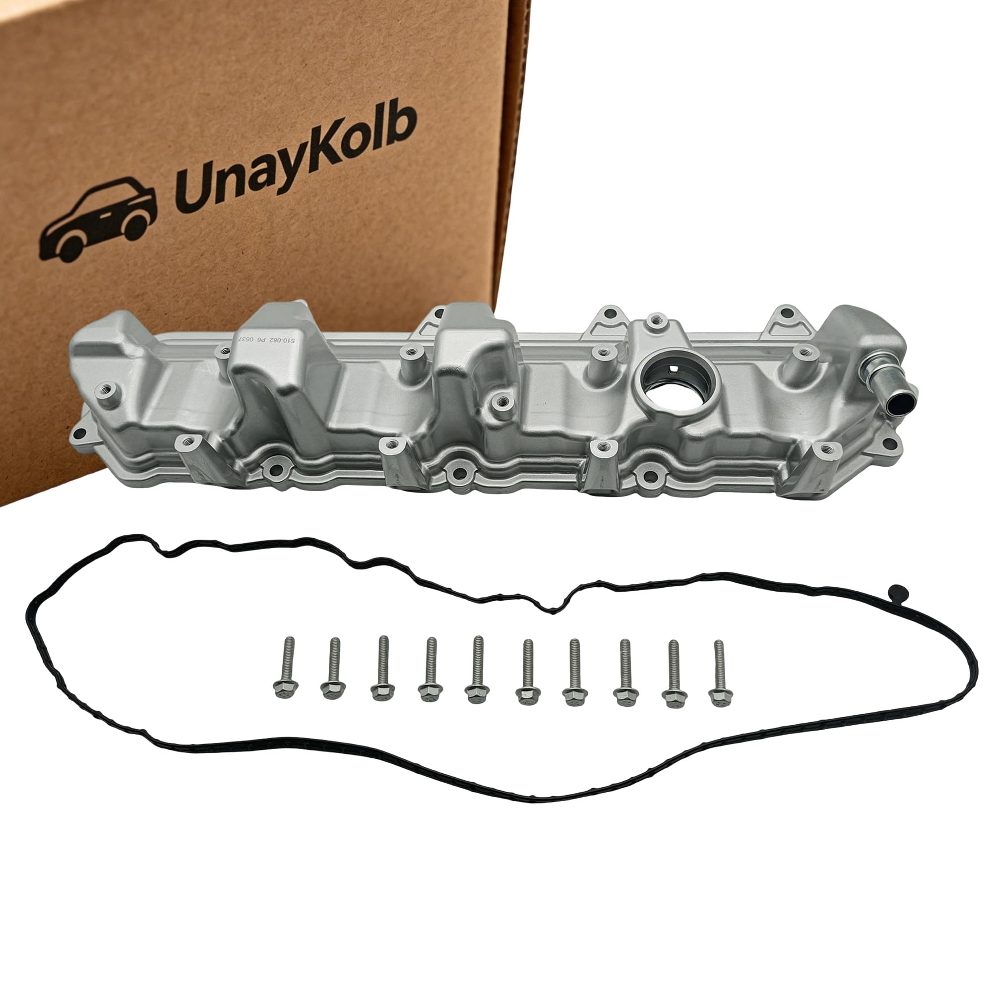 Aluminum Engine Valve Cover Left Driver Side For Cadillac Chevrolet GMC image 1