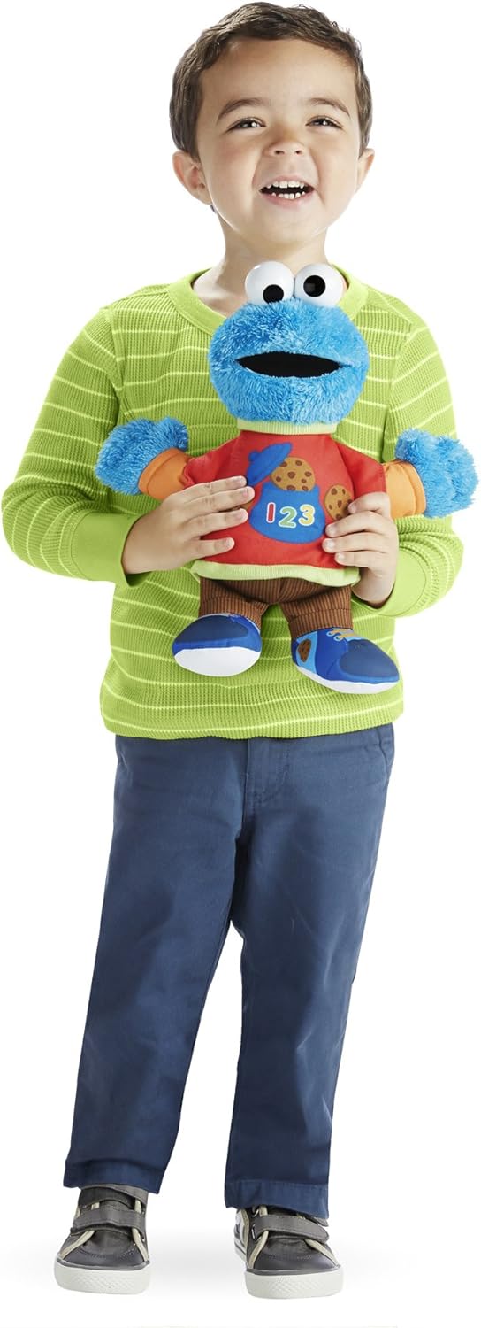 Sesame Street Talking 123 Cookie Monster Figure