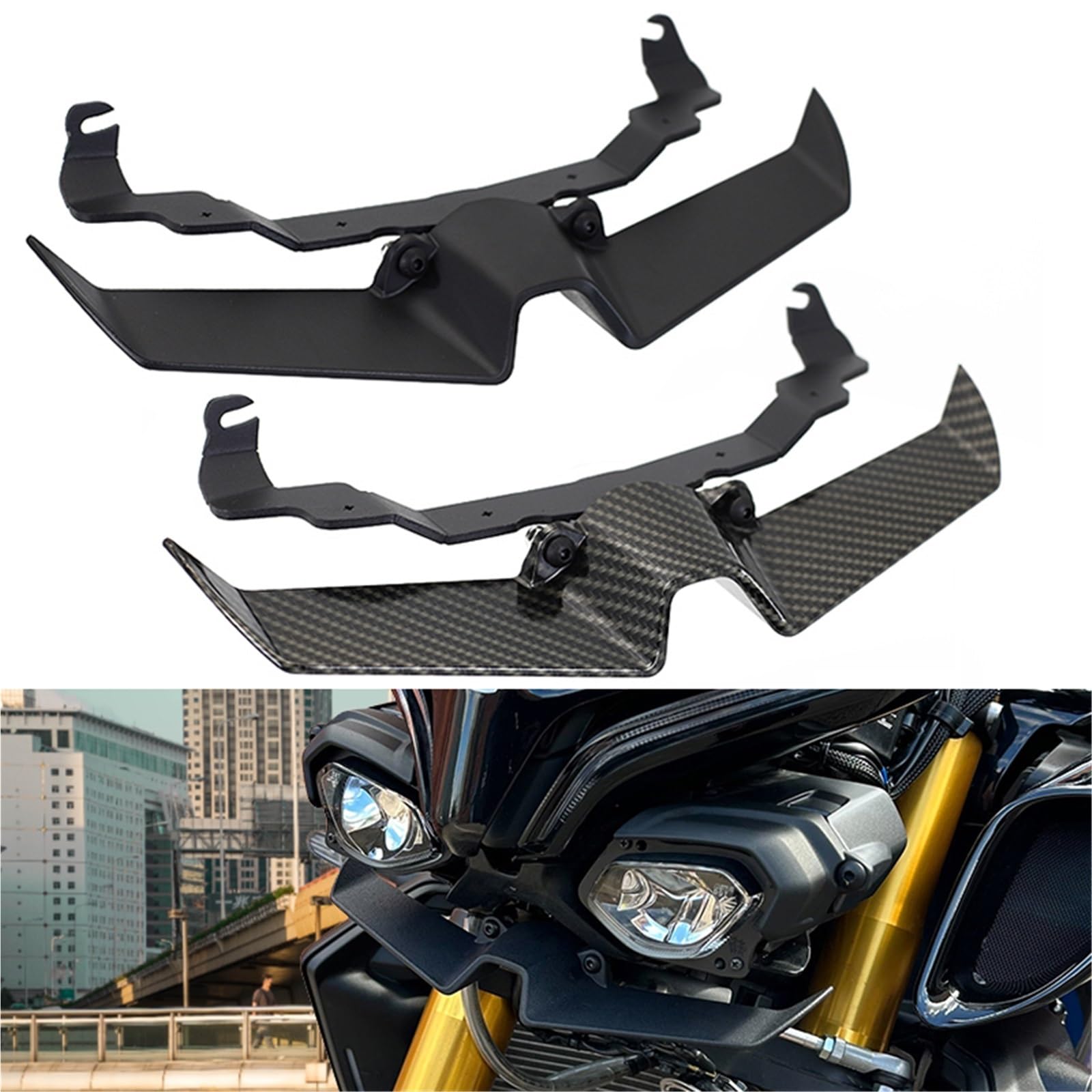 Spoiler dachowy Pasuje do YAMAHA MT-10 2022 2023 2024 przedni błotnik, przedłużka stożka nosowego, osłona spojlera tylnego zderzaka