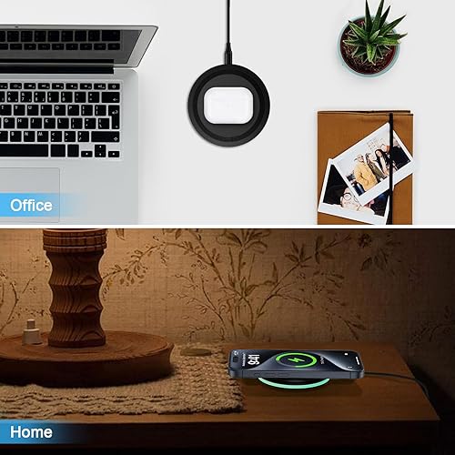 Miniatura 7 de Cargador inalámbrico para teléfono Android 15 W Samsung S24 Estación de carga ultra rápida con adaptador de corriente QC 3.0 para Samsung Galaxy S24