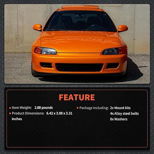 Miniatura 4 de labwork Kit de montaje de par motor Serie BSerie D para Honda Civic EG EK JDM 1992-2001