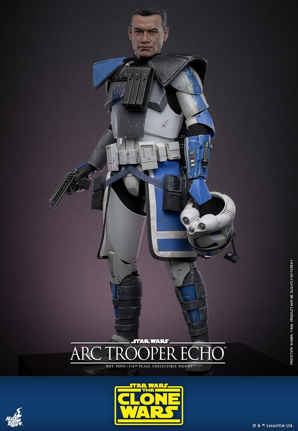 TV Masterpiece Star Wars: The Clone Wars ARC Trooper Echo 1/6 Scale Figure