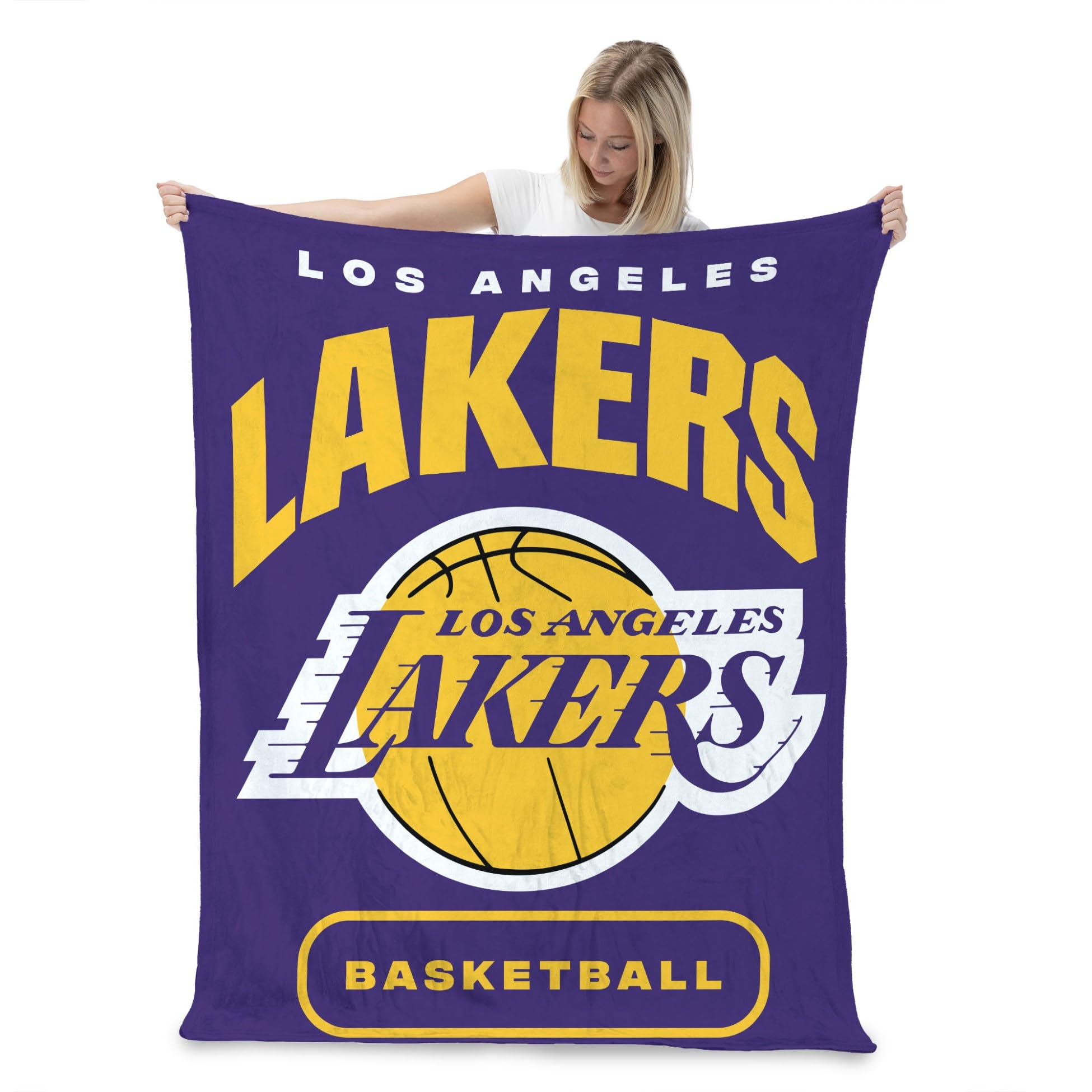 Northwest NBA Los Angeles Lakers Silk Touch Throw Blanket, 50