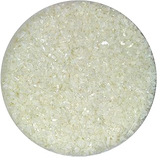 1 Lb Wissmach String of Pearls Opal Medium Frit - 96 Coe