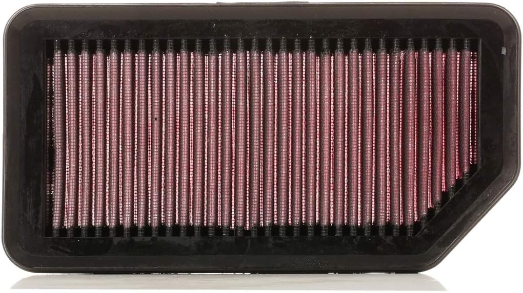 K&N Engine Air Filter: Reusable, Clean Every 75,000 Miles, Washable, Premium, Replacement Car Air Filter: Compatible with 2008-2019 HYUNDAI/KIA (iX20, i20, Verna, Venga, Soul), 33-2960