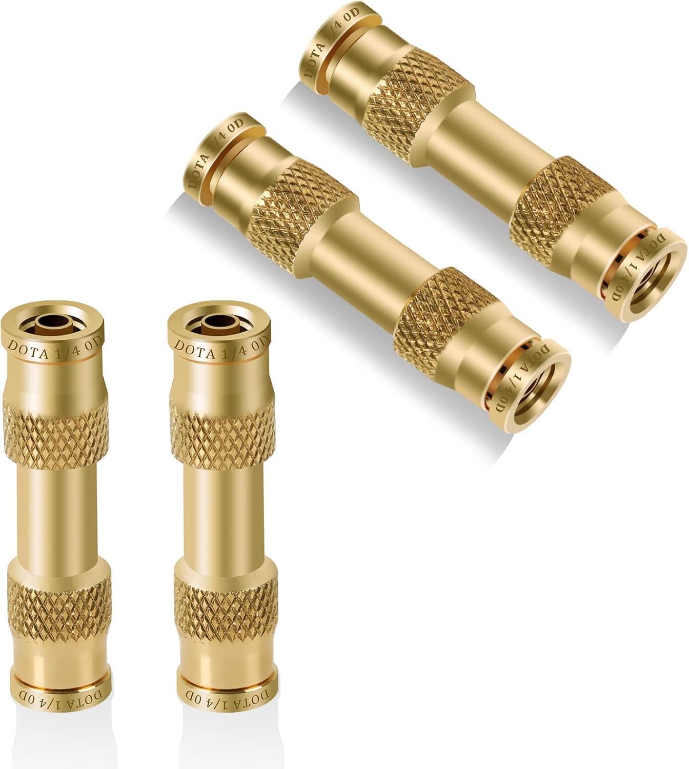 HaSaoMoi 1/4" Air Brake Line Fitting, (Onequarter of an