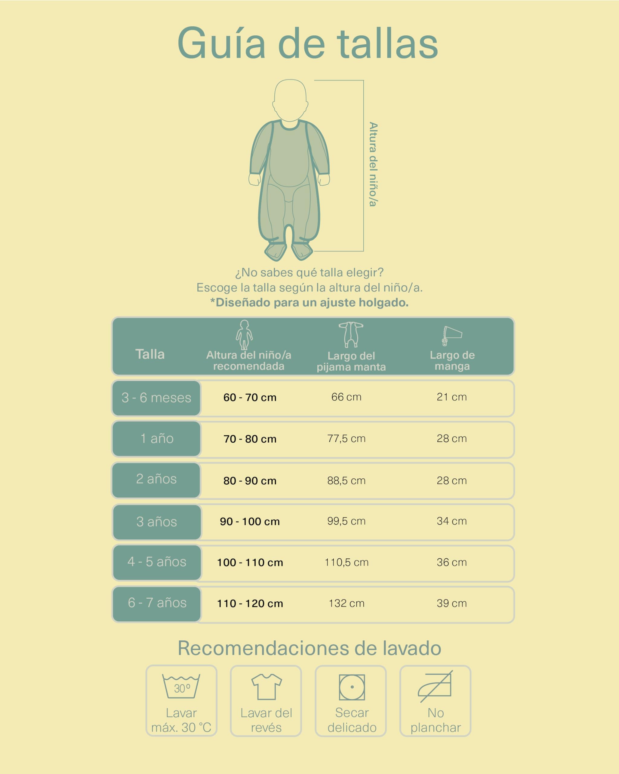 molis&co - Pijama Manta con Mangas Desmontables y Calcetines Antideslizantes - 1.0 TOG - Ideal para Primavera y otoño - 100% algodón (Oeko-Tex 100) (Teddy Mocca, 3 años)
