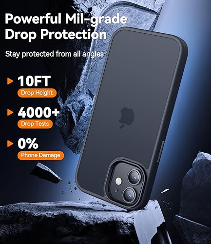 Miniatura 3 de CANSHN Funda protectora transparente diseñada para iPhone 11 protección militar contra caídas no amarilla Funda de PC a prueba de golpes con