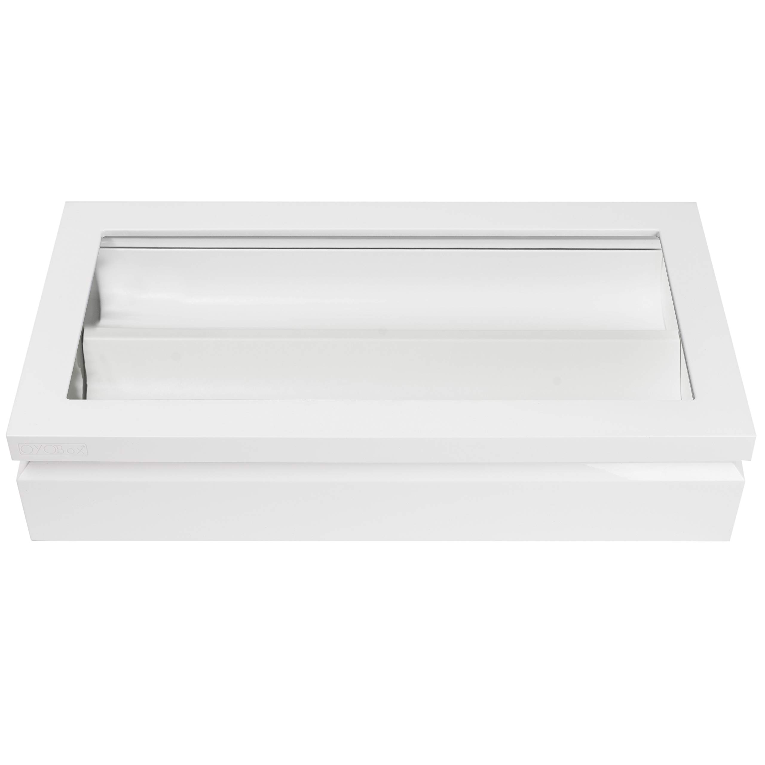 OYOBox Maxi Luxury Eyewear Organizer, Lacquered Wood Box for Glasses + Sunglasses