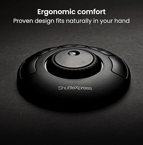 Miniatura 6 de Contour Design ShuttleXpress - Transbordador de edición con 5 botones programables - Equipo ergonómico de edición de video compatible con sistemas