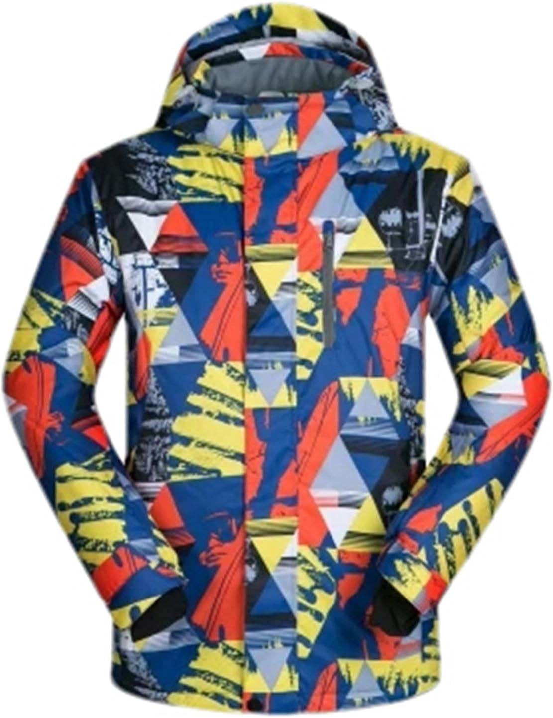 JXQXHCFS Men Sports Ski Jackets Windproof Waterproof Thermal Snowboard Snow Skiing Hooded Coat Skiwear Skating Clothes