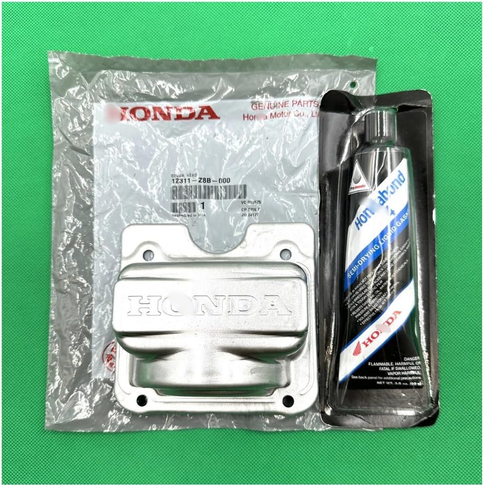 Genuine Valve Cover 12311-Z8B-000 for Honda GCV160 HRR216 HRS216 HRX217 with Semi-drying Liquid Gasket 4 08717-1194