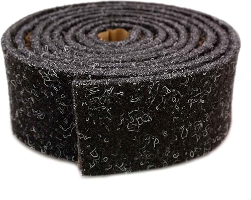 Nadelfilz TURBO Bodenbelag Sockelleiste Anthrazit Meterware – Rutschhemmende, st