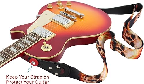 Miniatura 7 de YMC Paquete de guitarra eléctrica para niños de 30 pulgadas con amplificador de 5 W, bolsa de concierto, correa, cable, cuerdas, púas y llave, kit