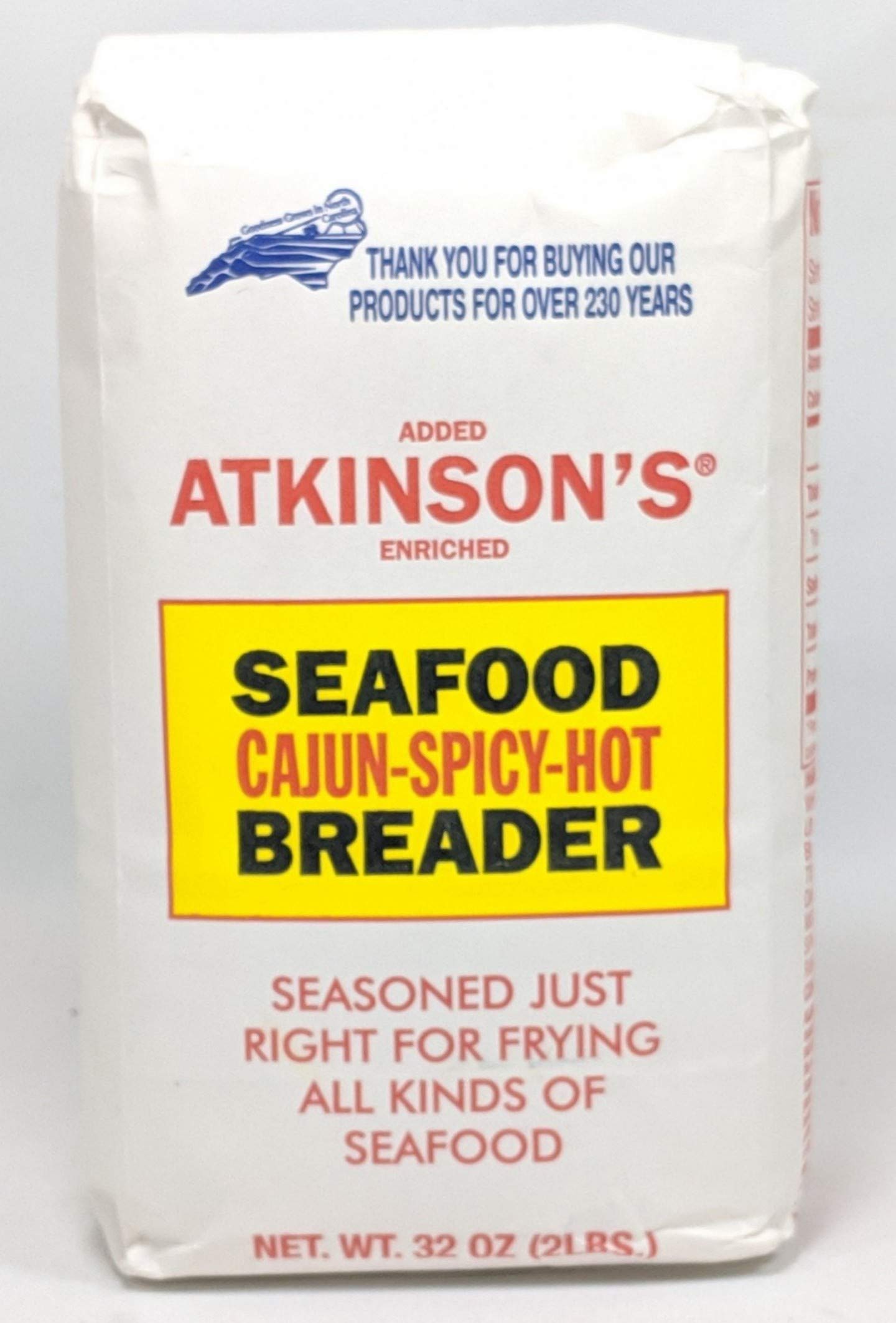 AtkinsonSeafood Breader Cajun-Spicy-Hot 2 Lbs.