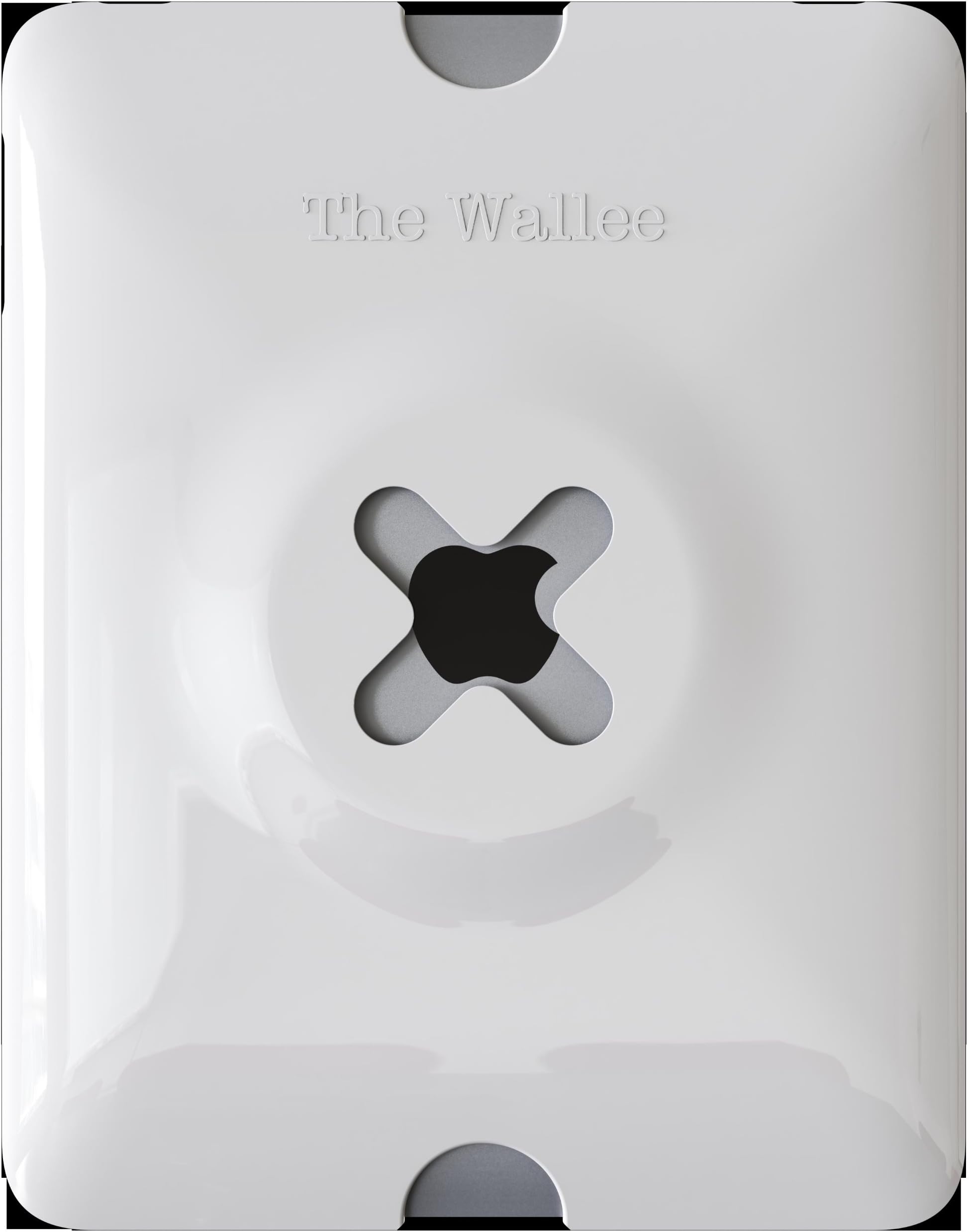 The Wallee WALCAWHI Wall Mountable Ipad Seamless Hard White Wallee Case