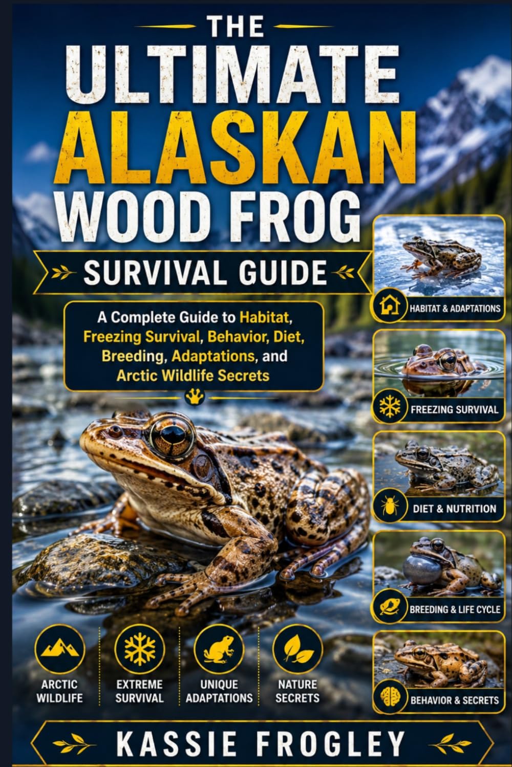 THE ULTIMATE ALASKAN WOOD FROG SURVIVAL GUIDE: A Complete Guide to Habitat, Freezing Survival, Behavior, Diet, Breeding, Adaptations, and Arctic Wildlife Secrets