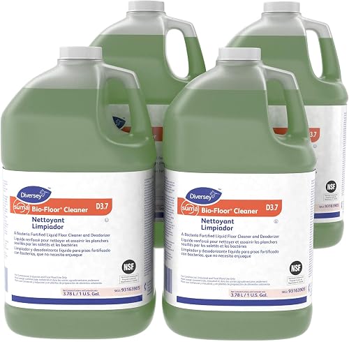 SUMA Diversey 93163905 Bio Floor Cleaner, Beneficial Bacteri