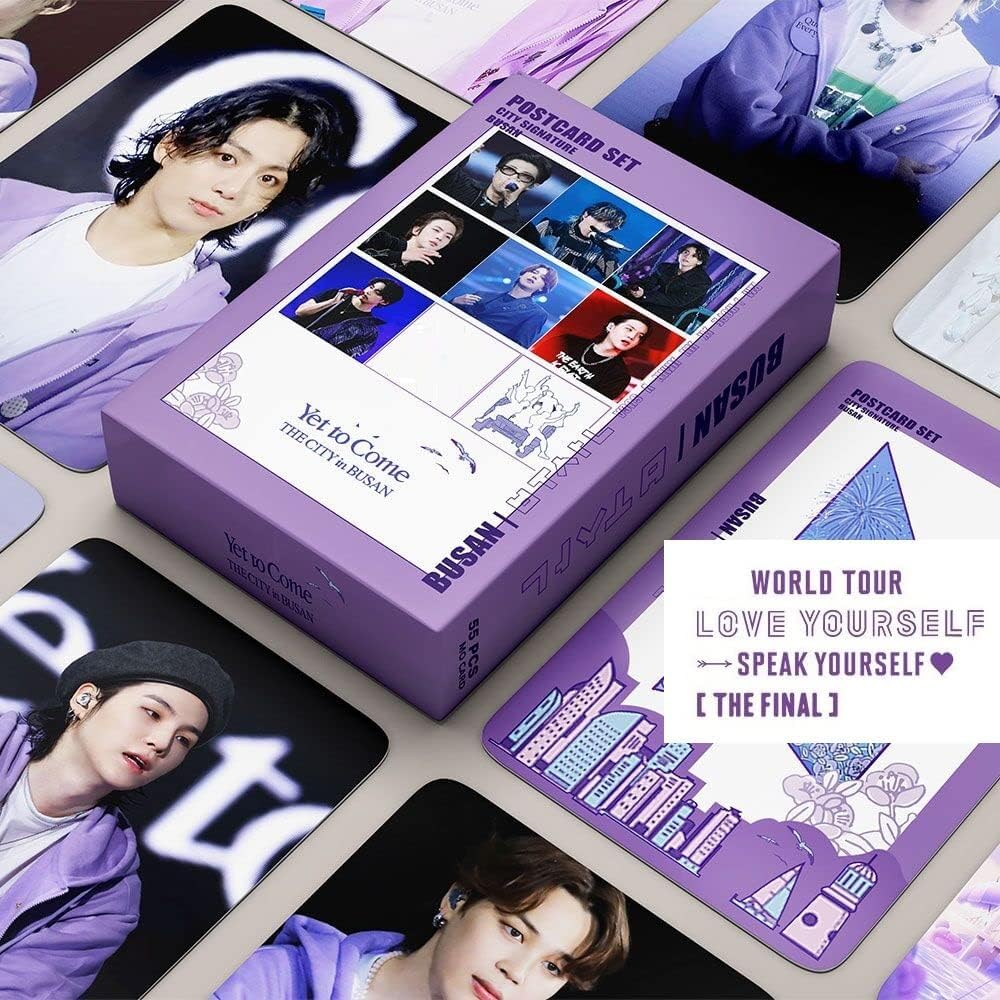 4Pack/216PCS BTS Lomo Cards BangTan Boys Photocards Postcards Map