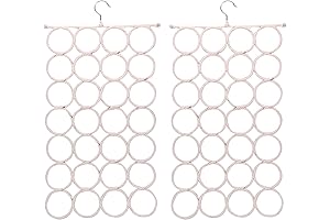 Tosnail Hijab Hanger Organizer: Declutter Your Scarves, Ties, and Accessories