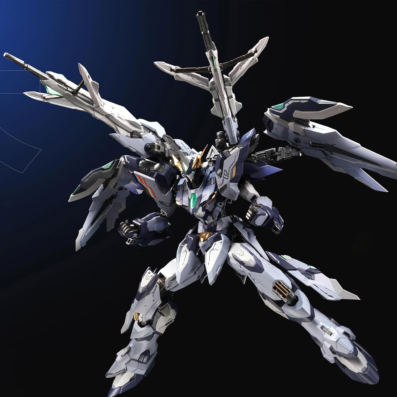 Pipigirl Mecha Assembly Free Mech Action Figure, Tian FA, Alloy Joints, 8.66 inch 1:100 Collectible Mecha Kits