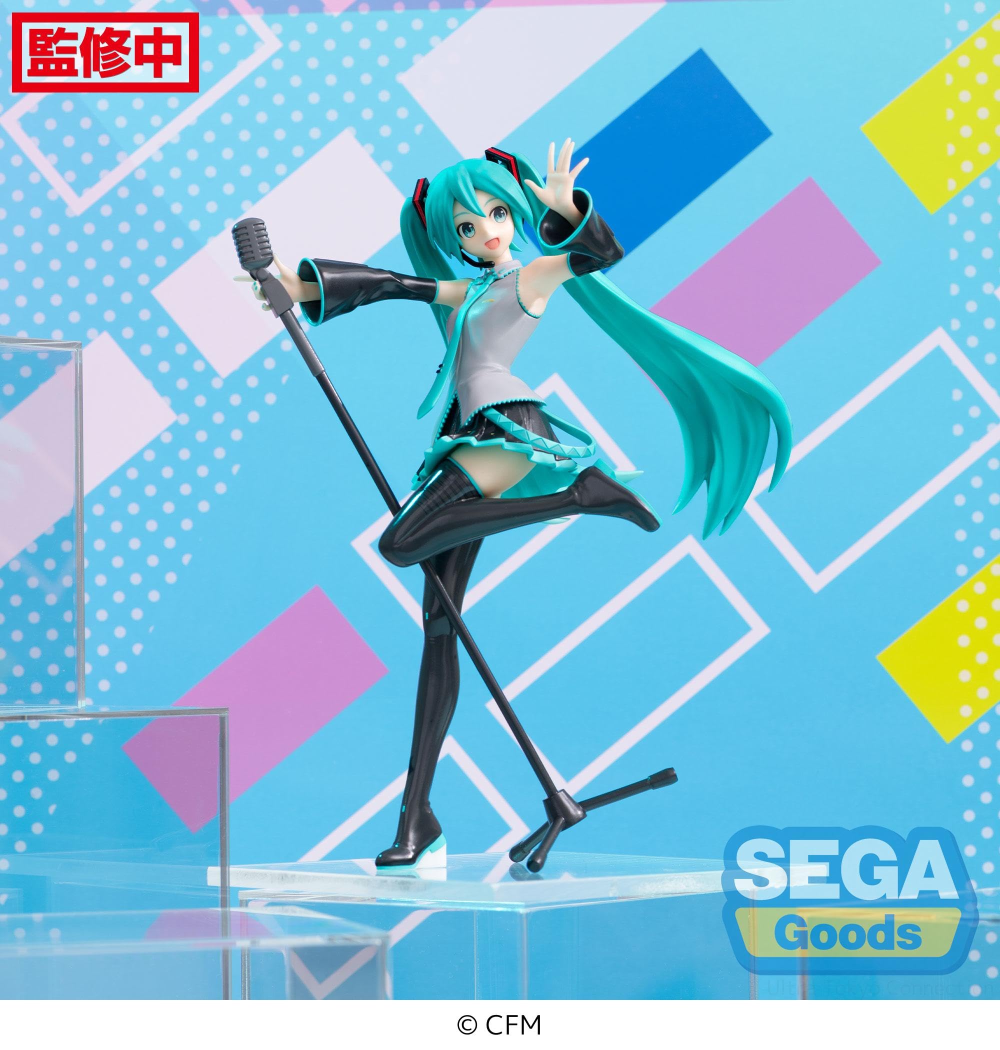 SEGA GOODS Hatsune Miku Etoile Ver. – Figura Luminasta 19 Cm – Hatsune Miku Project Diva Mega 39's